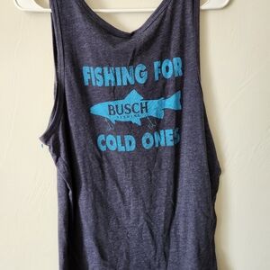 NWT BUSCH LATTE TANK TOP